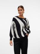 NU 20% KORTING: Vero Moda Trui met ronde hals VMNANCY LS O-NECK LONG P...