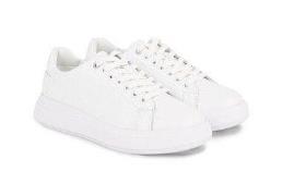 NU 20% KORTING: Calvin Klein Sneakers met sleehak RAISED CUPSOLE LACE ...