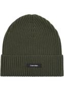 NU 20% KORTING: Calvin Klein Beanie CLASSIC COTTON RIB BEANIE