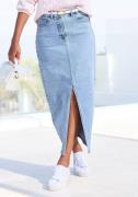 NU 20% KORTING: Buffalo Jeans rok in modieuze midi-lengte, elastische ...