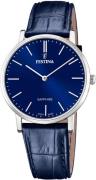 Festina Kwartshorloge Festina Swiss Made, F20012/3 Polshorloge, herenh...