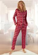 NU 20% KORTING: H.I.S Pyjama van flanel met alover ruitpatroon (set, 2...