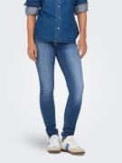 NU 20% KORTING: Only Skinny fit jeans ONLBLUSH MID SK DB WAIST DNM TAI...