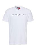 NU 20% KORTING: TOMMY JEANS T-shirt TJM REG LINEAR LOGO TEE EXT