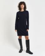 NU 20% KORTING: Gant Gebreide jurk SUPERFINE LAMBSWOOL DRESS