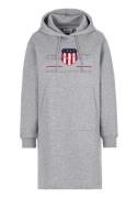 NU 20% KORTING: Gant Sweatjurk ARCHIVE SHIELD HOODIE DRESS