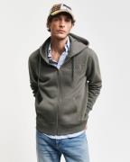 NU 20% KORTING: Gant Capuchonsweatvest EMBOSSED FULL-ZIP HOODIE