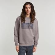 G-Star RAW Sweatshirt Stacked Old Skool Logo R