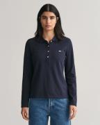 Gant Poloshirt met lange mouwen SLIM SHIELD LS PIQUE POLO