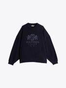 NU 20% KORTING: Tommy Hilfiger Curve Sweatshirt CRV RLX VARSITY CREST ...