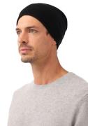 NU 20% KORTING: Zwillingsherz Beanie van kasjmier, met kleine rolrand