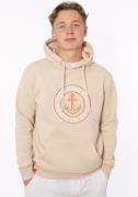 NU 20% KORTING: Zwillingsherz Hoodie "Anker & Moin" heren