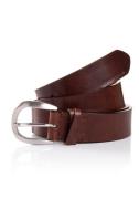 NU 20% KORTING: Tom Tailor Leren riem TTNANCY 3 cm brede damesriem, mo...