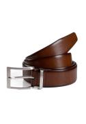 NU 20% KORTING: Tom Tailor Leren riem TTBILL 3.5 cm brede herenriem, v...