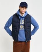 NU 20% KORTING: Gant Bodywarmer MID DOWN VEST met modieuze stiksels