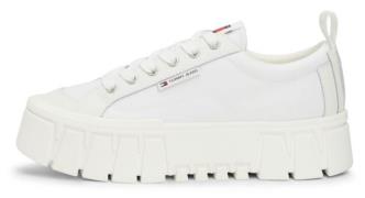 NU 20% KORTING: TOMMY JEANS Plateausneakers TJW VULC FLATFORM LC MIX M...