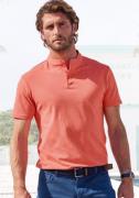 John Devin Poloshirt Met opstaande kraag Regular-Fit, van katoen-piqué