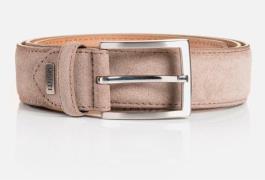 NU 20% KORTING: MONTI Leren riem 3,5 cm breed, business-casual, suede,...