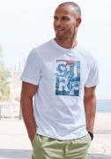 NU 20% KORTING: John Devin T-shirt Ronde hals shirt met surf-print van...