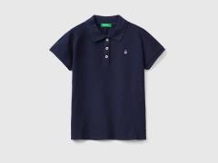 United Colors of Benetton Poloshirt met logoborduursel op de borst