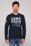 NU 20% KORTING: CAMP DAVID Shirt met lange mouwen