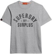 NU 20% KORTING: Superdry Shirt met ronde hals SURPLUS GRAPHIC TSHIRT