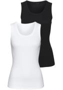 Vivance Tanktop Van zachte rib jersey van zachte katoen-rib kwaliteit ...