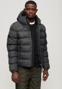 Superdry Gewatteerde jas HOODED TWEED SPORTS PUFFER JKT