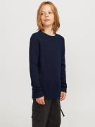 NU 20% KORTING: Jack & Jones Junior Gebreide trui JJPANNEL KNIT CREW N...