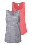 NU 20% KORTING: Beachtime Tanktop Met structuureffect in een gemakkeli...