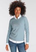 NU 20% KORTING: KangaROOS Sweatshirt Lange mouwen, figuurvolgende pasv...