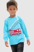 NU 20% KORTING: KIDSWORLD Shirt met lange mouwen HIER KOMMT RETTUNG La...