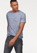 NU 20% KORTING: Bruno Banani T-shirt Korte mouwen, slim fit, effen, ro...