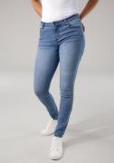 NU 20% KORTING: Tamaris Skinny fit jeans smalle broekpasvorm, normale ...