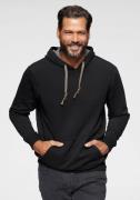 NU 20% KORTING: Man's World Hoodie lange mouwen, losse pasvorm, effen,...