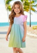 NU 20% KORTING: KIDSWORLD Jerseyjurk In de kleuren van de regenboog kn...