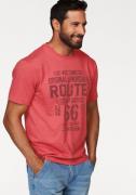 NU 20% KORTING: Man's World T-shirt korte mouwen, casual pasvorm, bedr...