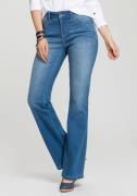 H.I.S Bootcut jeans High waist hoge taille, bootcut, met used-effecten...