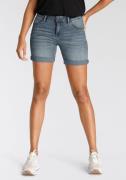 NU 20% KORTING: Arizona Jeansshort Ultra Stretch extra strak gesneden,...