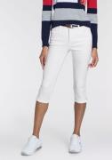 NU 20% KORTING: KangaROOS Capri jeans Capri-jeans met riem Skinny fit,...