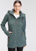 Polarino Fleecejack van fleece, ademend, sneldrogend