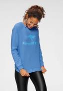 KangaROOS Sweatshirt Lange mouwen, figuurvolgende snit, met print, ron...