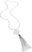 Lascana Lange ketting met ornament en tassel, ketting met hanger, hals...