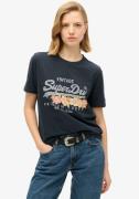 Superdry Shirt met print VINTAGE VL PREM G FLORAL TEE