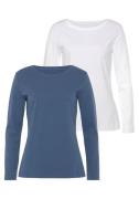 NU 20% KORTING: Vivance Shirt met lange mouwen Van puur katoen licht v...