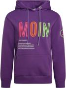 NU 20% KORTING: Zwillingsherz Sweatshirt met geborduurd "moin"-schrift...