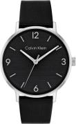 Calvin Klein Kwartshorloge Modern Polshorloge, herenhorloge, leren ban...