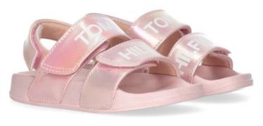 NU 20% KORTING: Tommy Hilfiger Badslippers VELCRO SANDAL