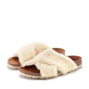 NU 20% KORTING: Lascana Pantoffels Mule, sandaal, open schoen, kurkvoe...