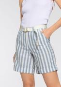 DELMAO Chino-short (set, Met riem)